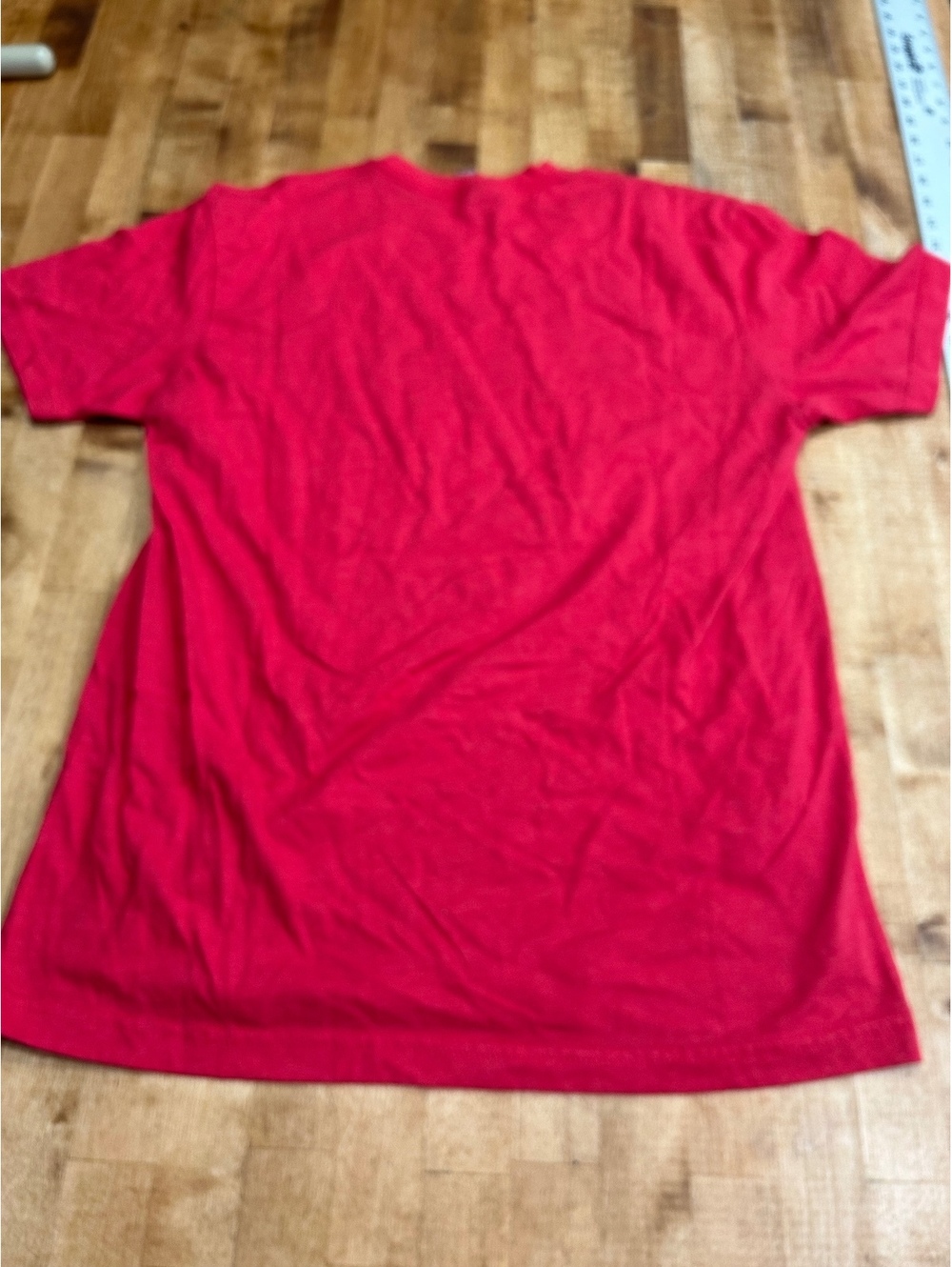 Women’s Medium Red Holiday Hot Mess T-Shirt - Picture 7 of 8